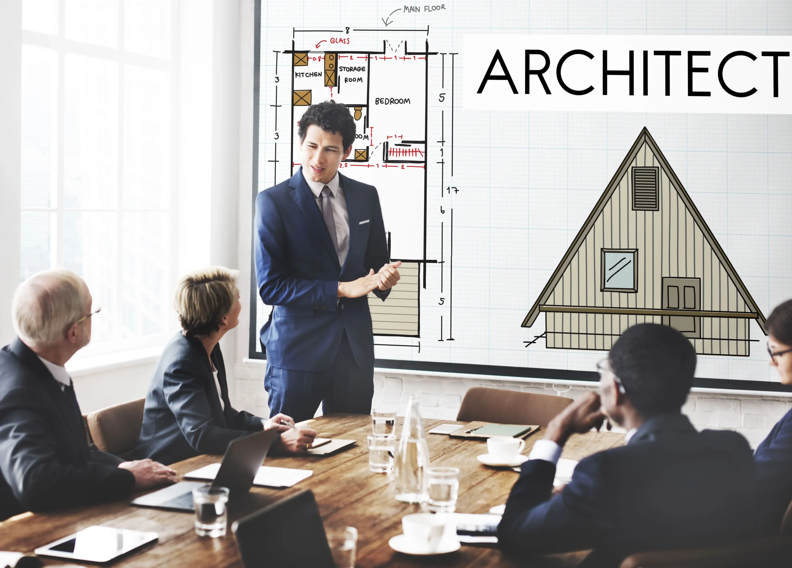 étudiant d'architecture en Europe